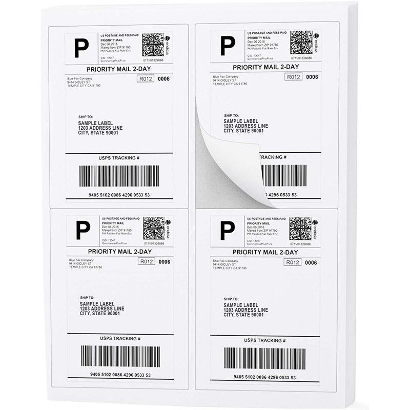 Laser & Inkjet Printer Labels